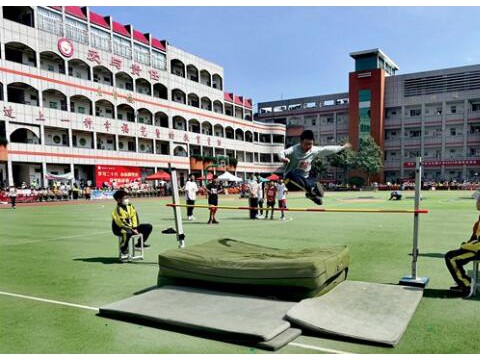枣庄市市中区文化路小学举行第十四届阳光体育节
